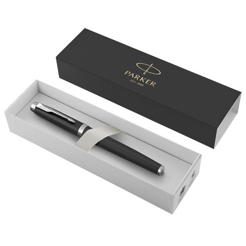 Stylo plume promotionnel encre bleue IM Parker Noir mat